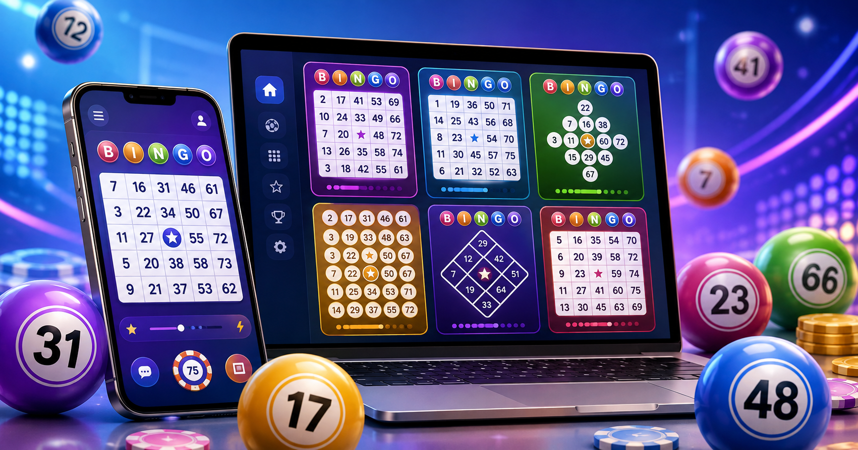 Bingo netissä – näin nettibingo toimii ja mitä pelityyppejä on