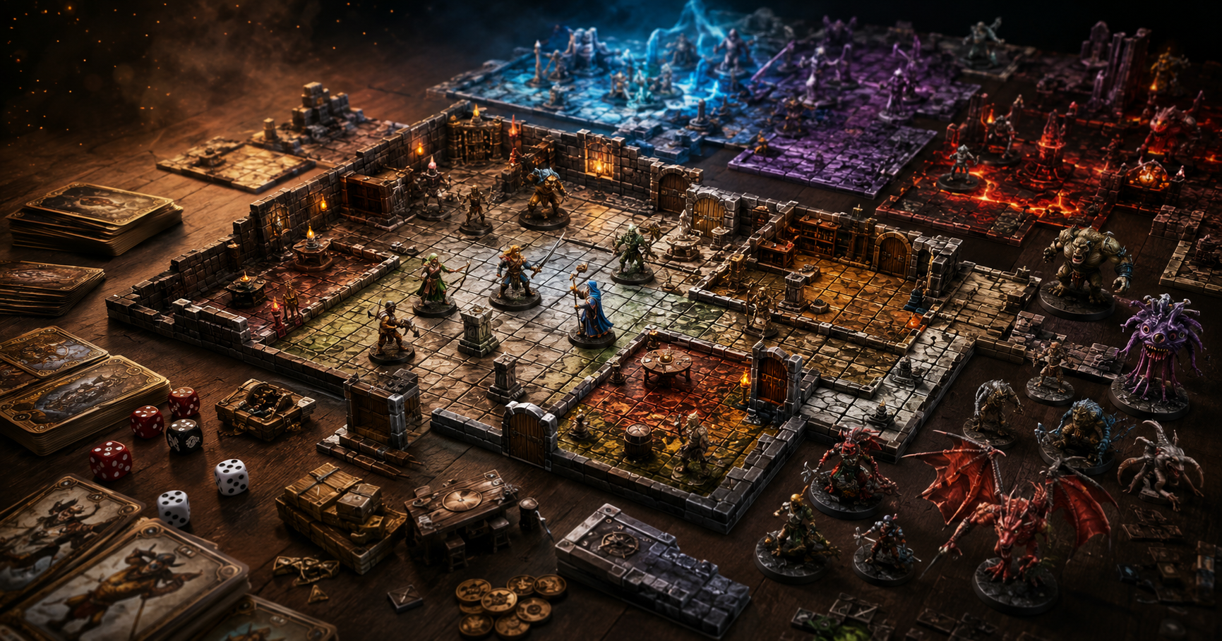 HeroQuest-lautapeli – näin lisäosat muuttavat pelikokemuksen