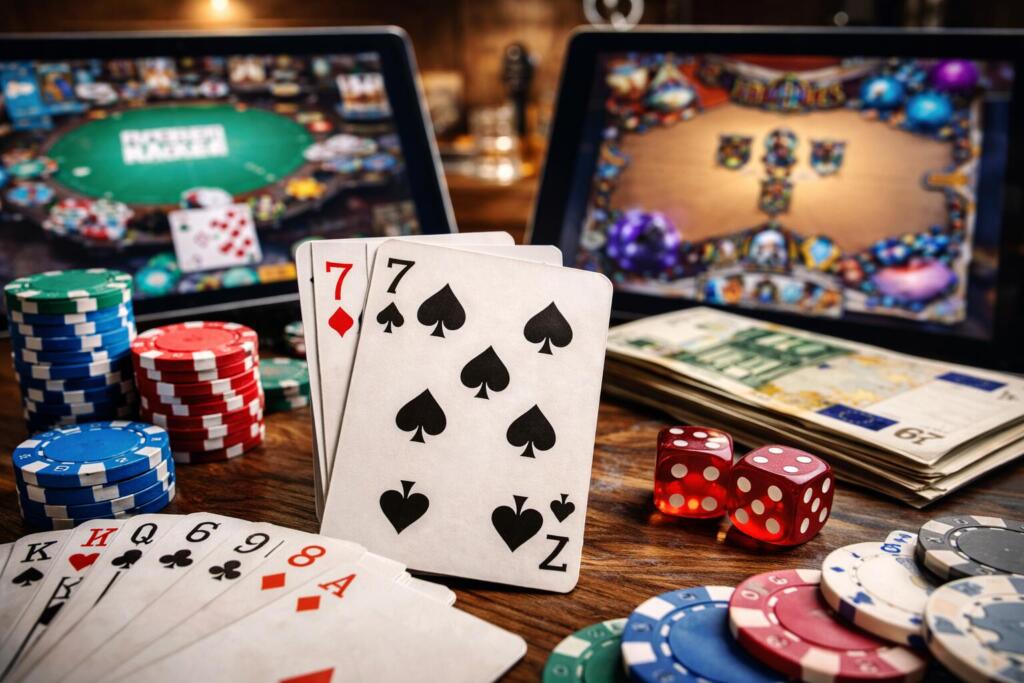 Ristiseiska ja muut korttipelit: klassikot, pokeri ja digitrendit 2026