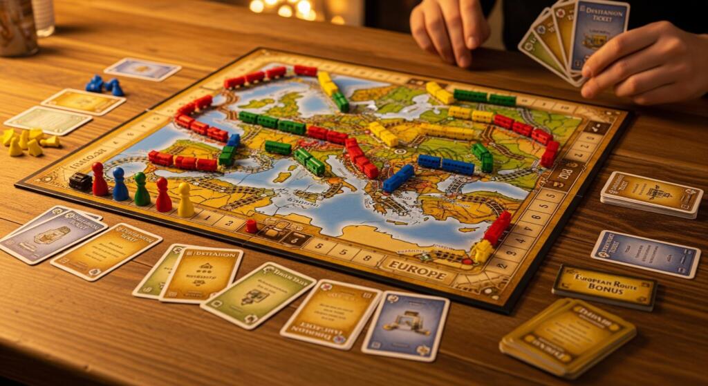 Ticket to Ride Europe – Vinkit ja säännöt aloittelijalle